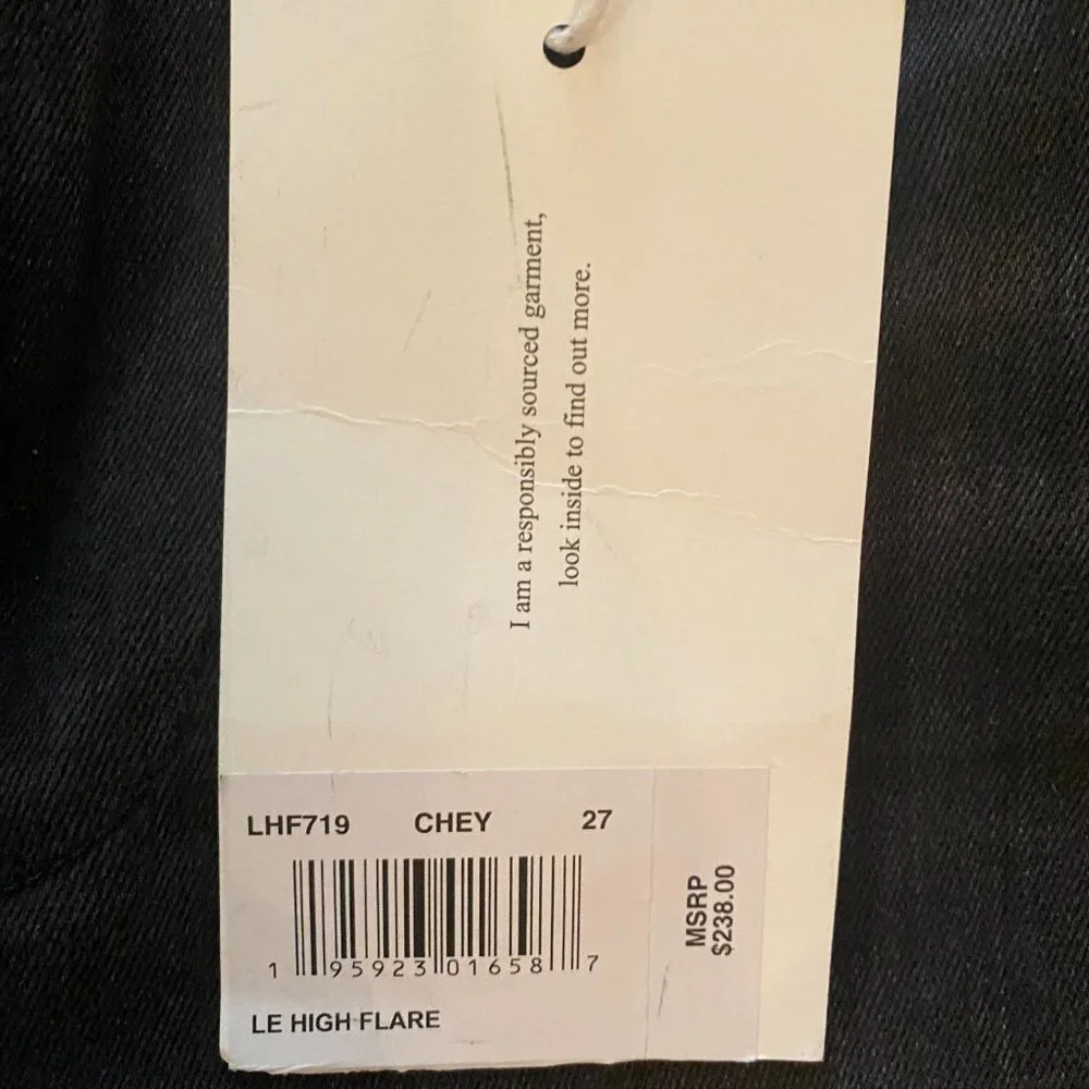 Frame Denim Le High Flare jeans, size 27 in Cheyenne - Picture 5 of 5